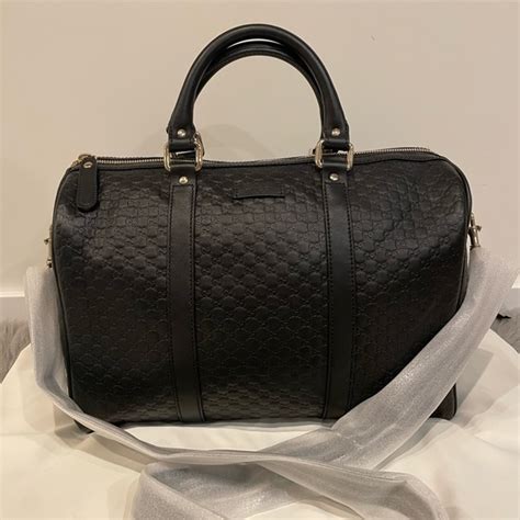 gucci joy boston bag american|GUCCI Microguccissima Medium Joy Boston Black.